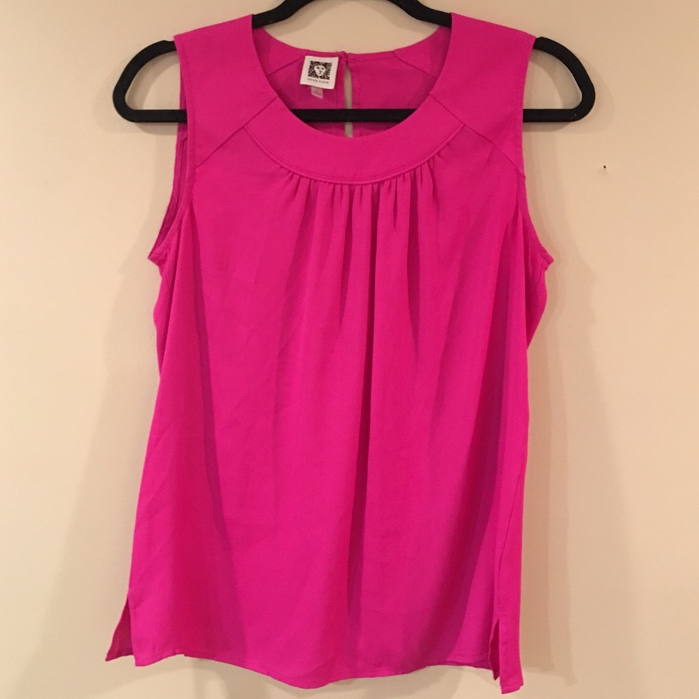Anne Klein Pink Work Top